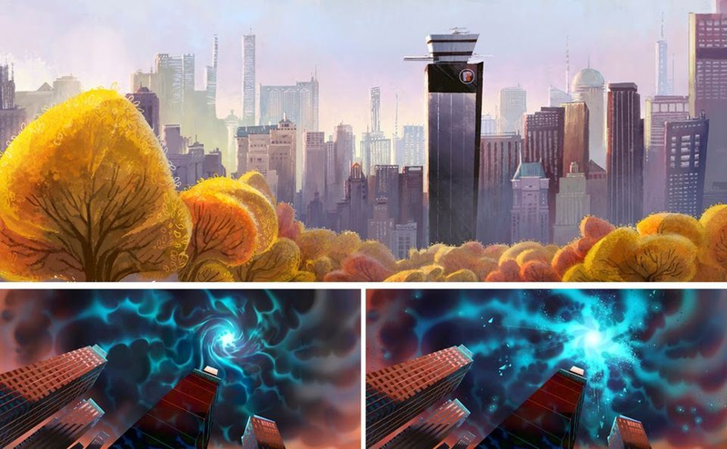 Illustration for article titled Mr. Peabody And Sherman Concept Art Is Way More Surreal Than The Film